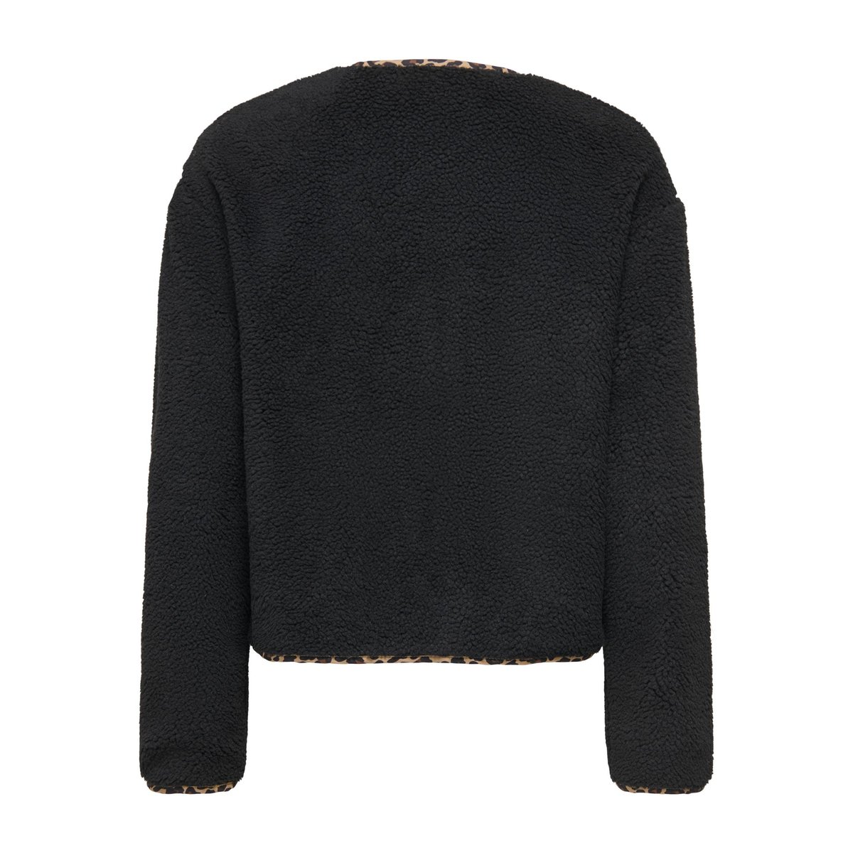 Manteau En Peluche black, ONLY