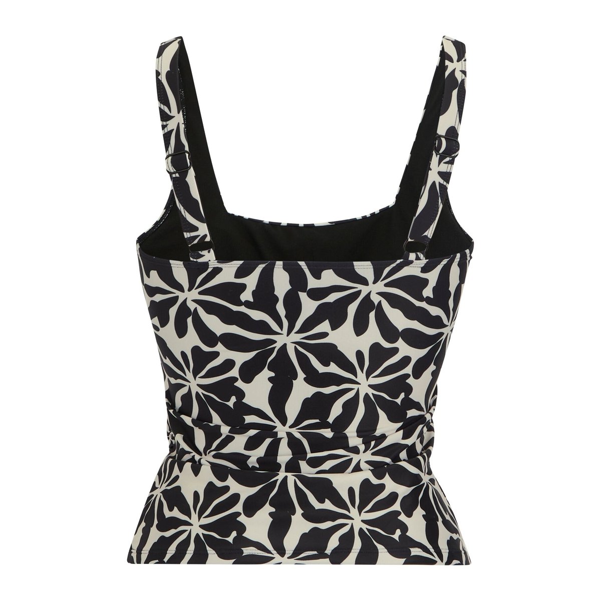 Haut de tankini motif/style floral abstrait LORIA noir, REGATTA