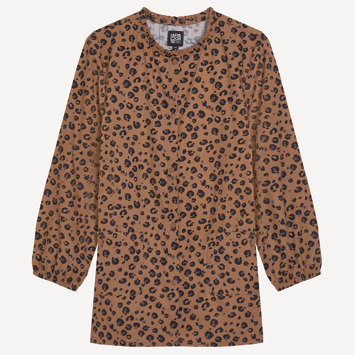 Schort met luipaardprint luipaardprint, LA REDOUTE COLLECTIONS