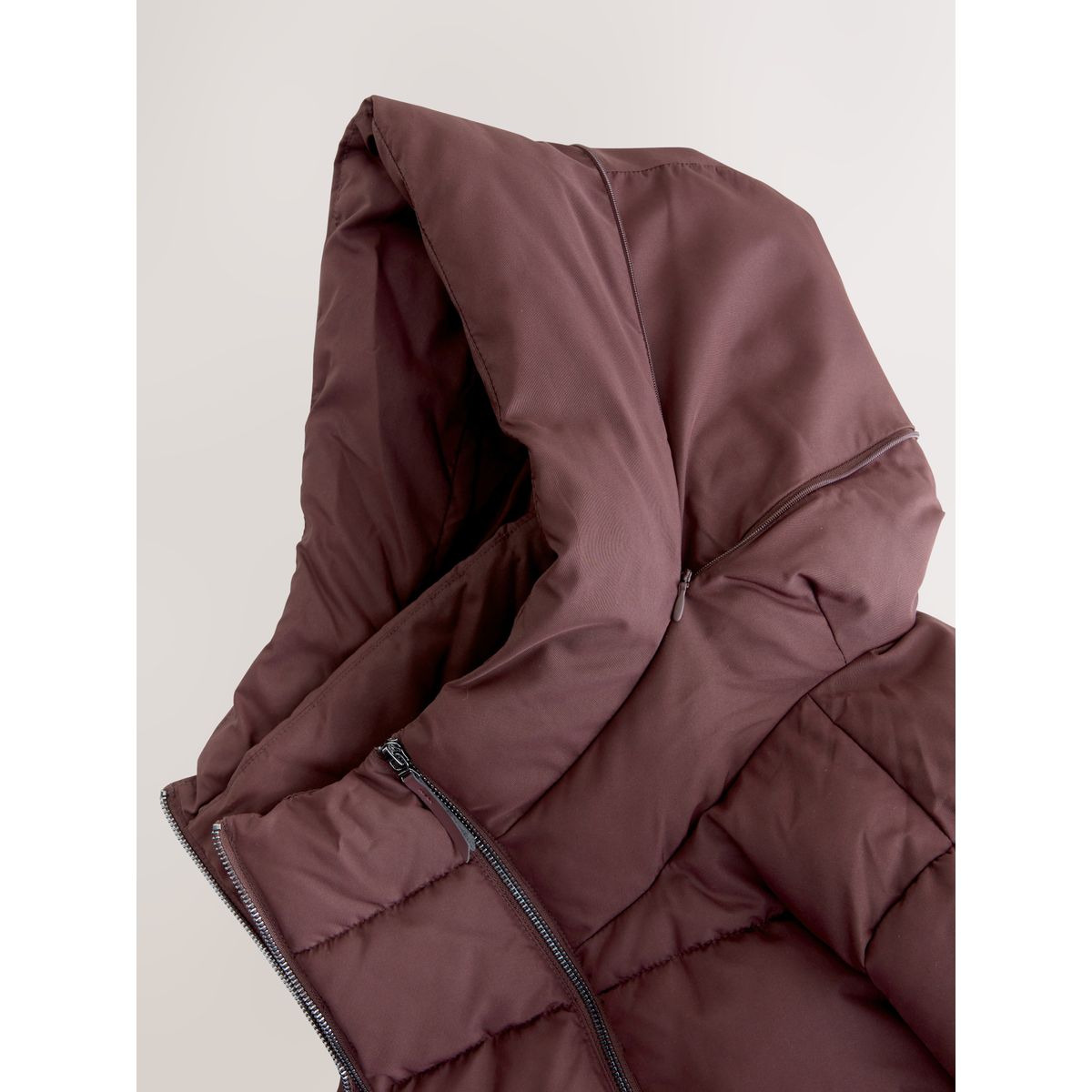 Manteau déperlant de grossesse rouge bordeaux, NEXT