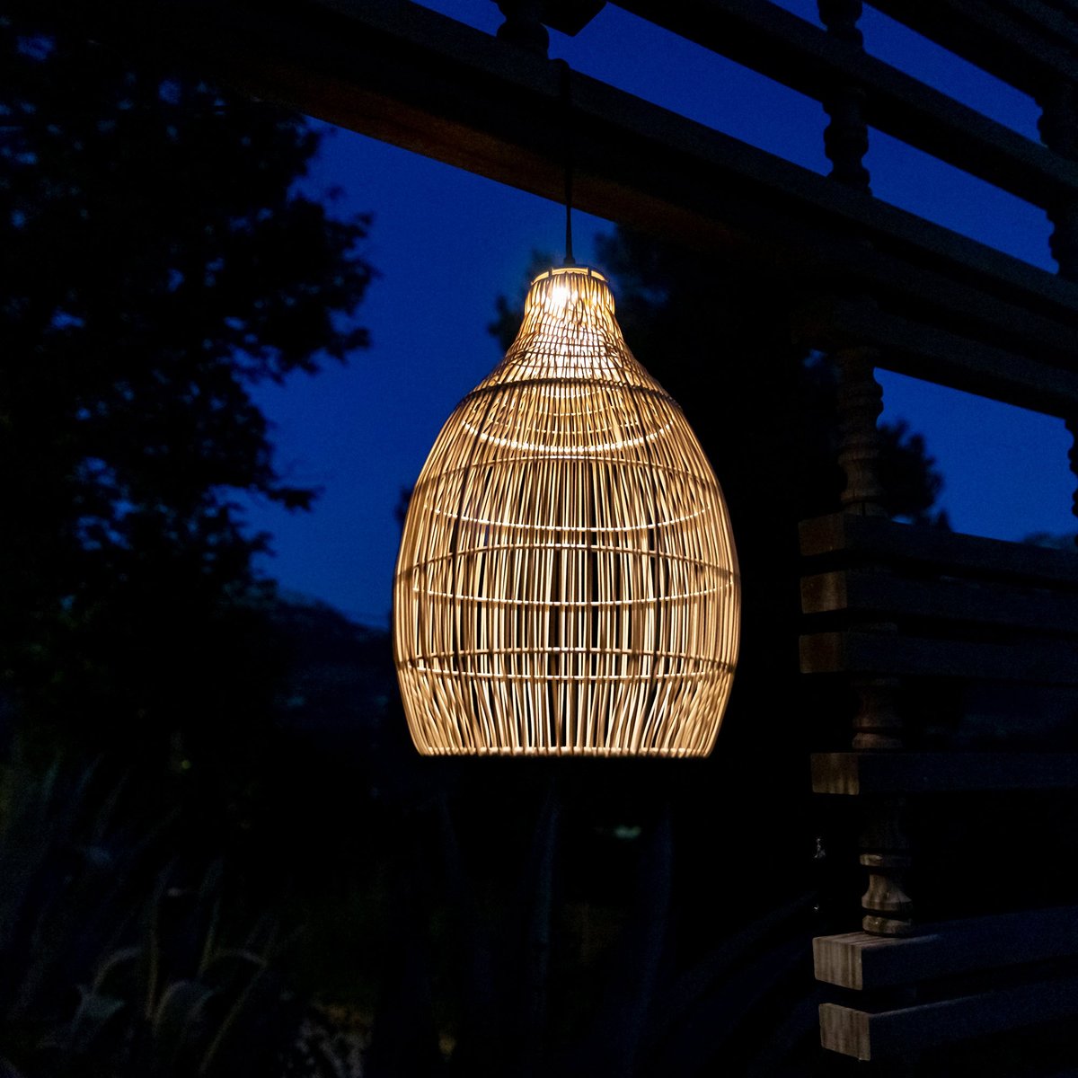 Suspension solaire HOLIDAY beige, LUMISKY