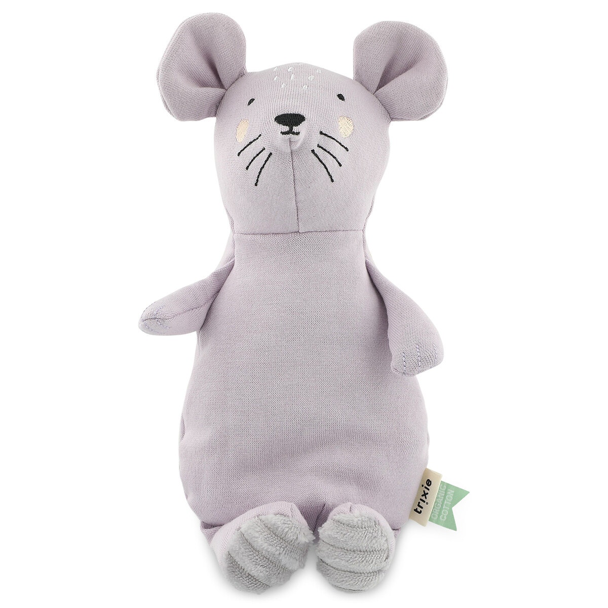 Peluche Mrs Mouse taille S rose, TRIXIE
