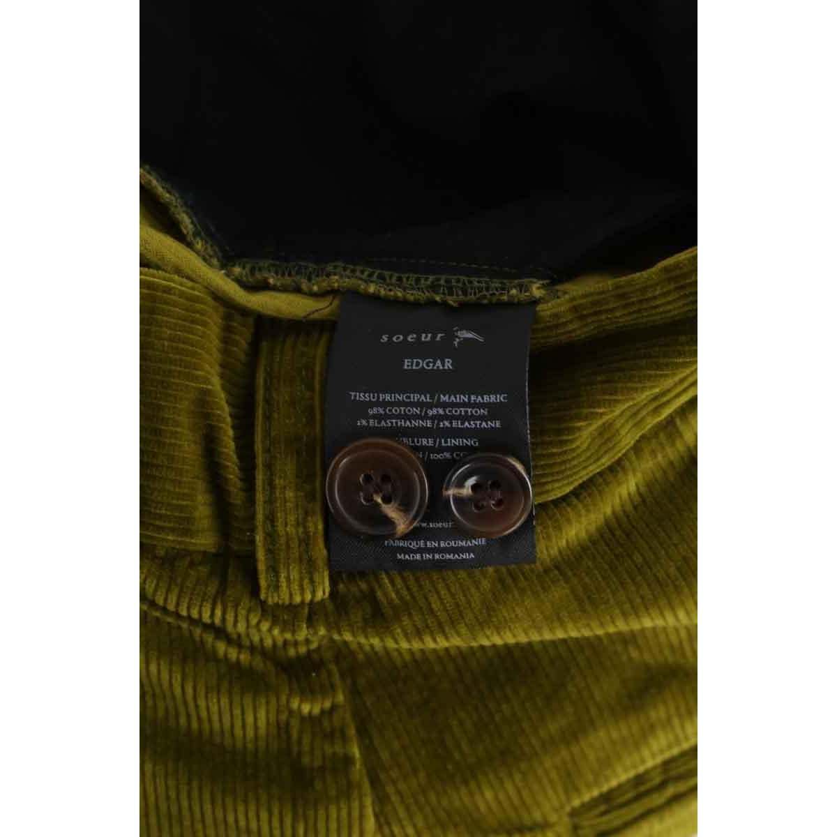 Pantalon droit - Très Bon État kaki, SOEUR
