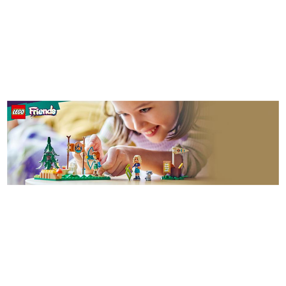 LEGO Friends - Le stand de tir à l'arc de la base de loisirs - 42622 couleur unique, LEGO