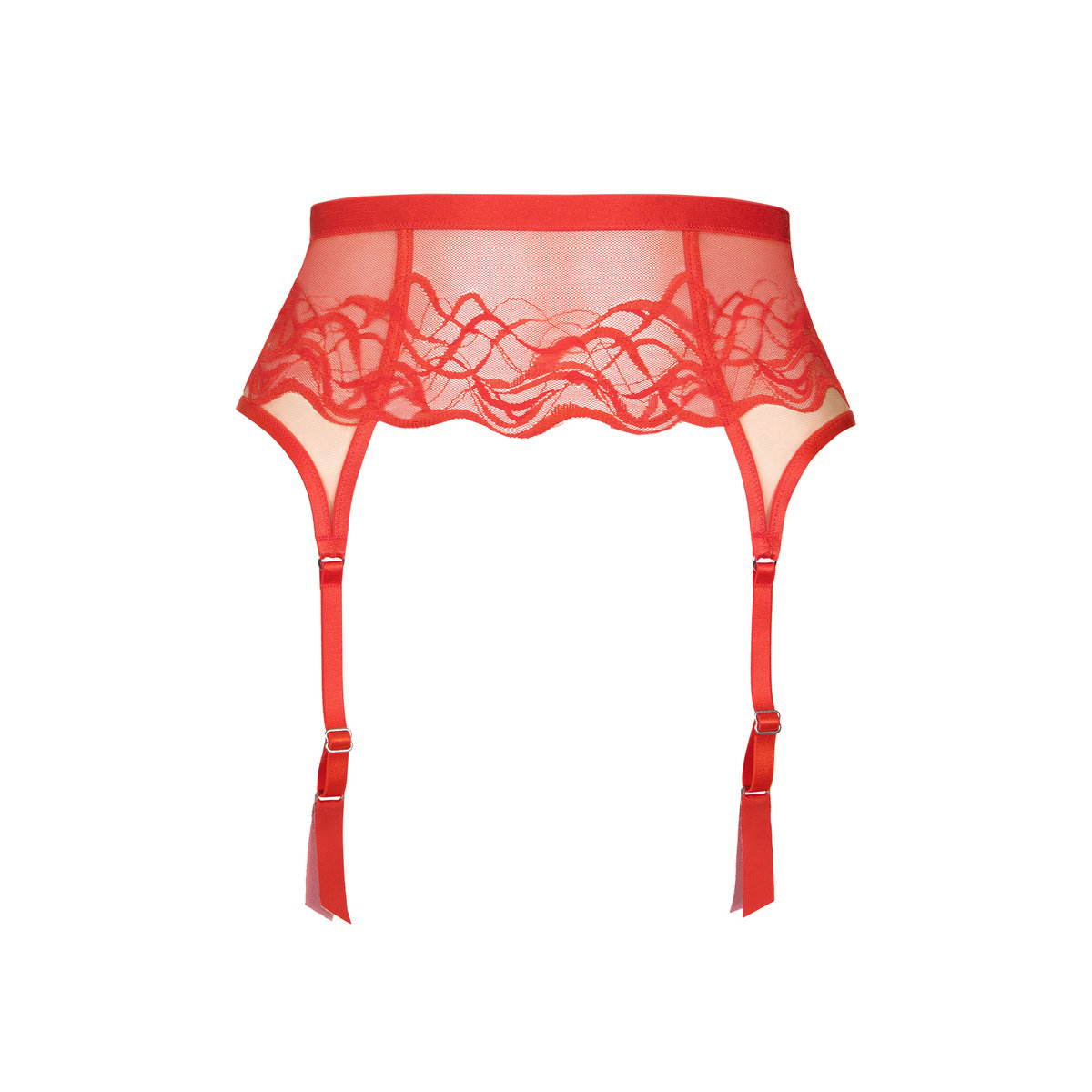 Porte-jarretelles Dione rouge, LISCA