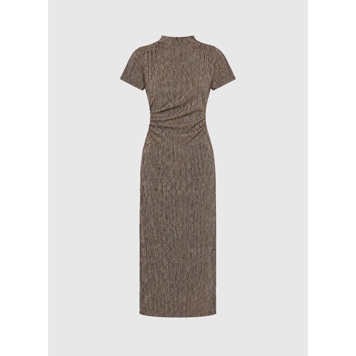Robe Midi ELOANE marron, AN'GE