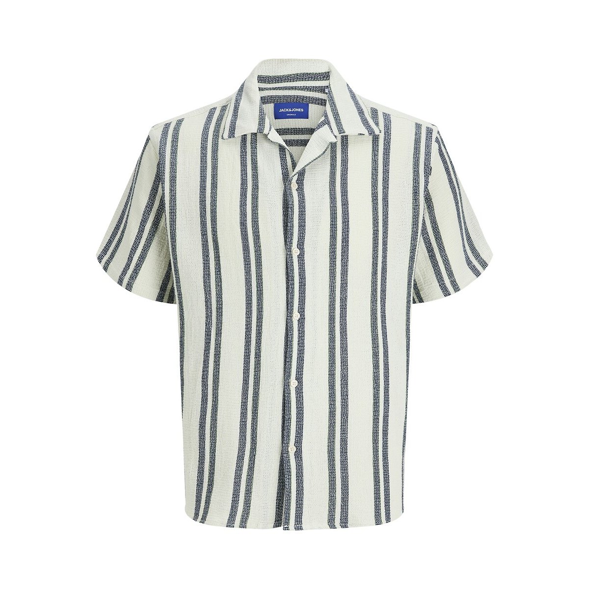 Chemisette rayée crème, JACK & JONES