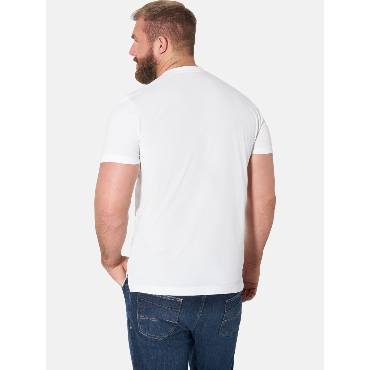 T-shirt SYNDELF blanc, JAN VANDERSTORM