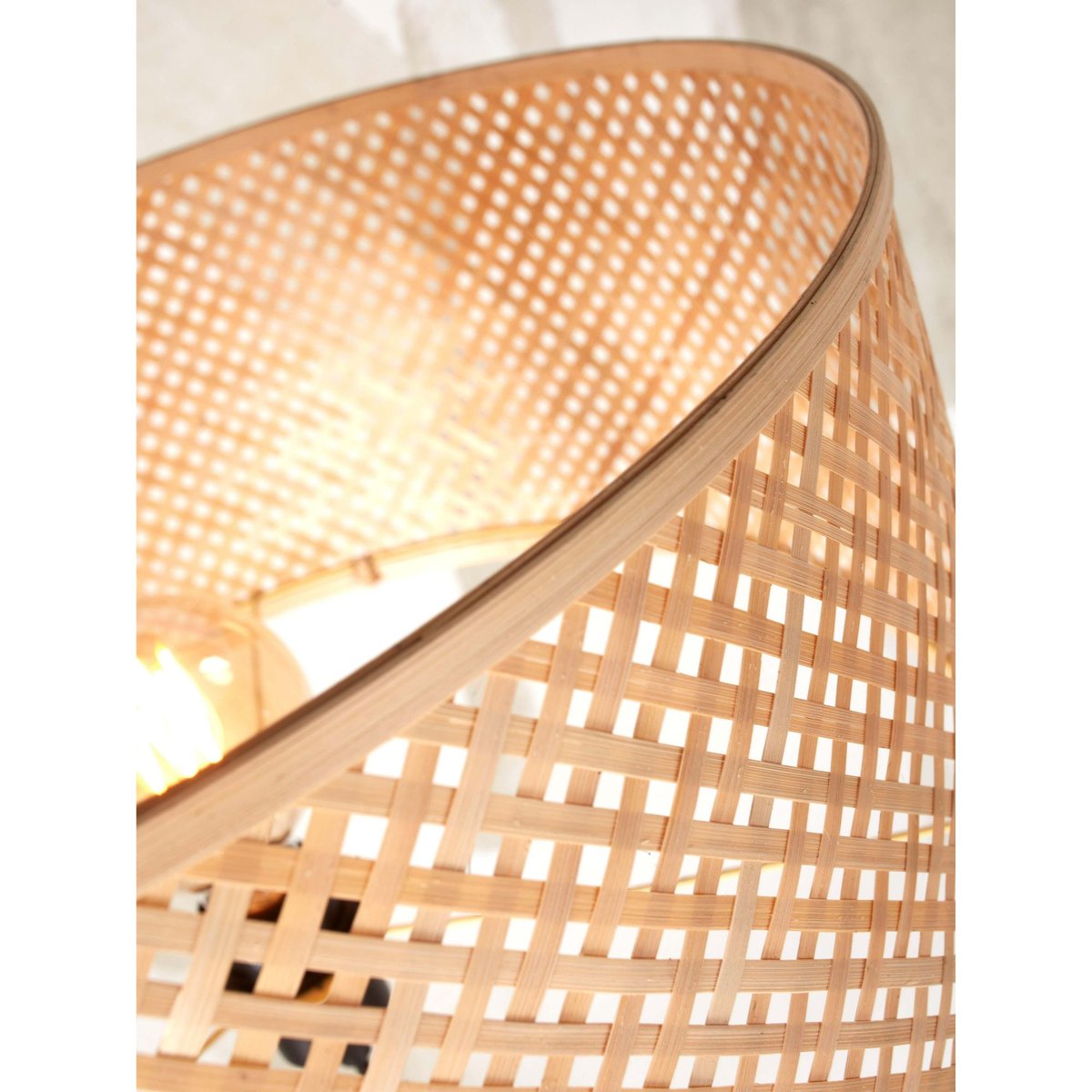 Lampadaire Bambou JAVA naturel, GOOD & MOJO