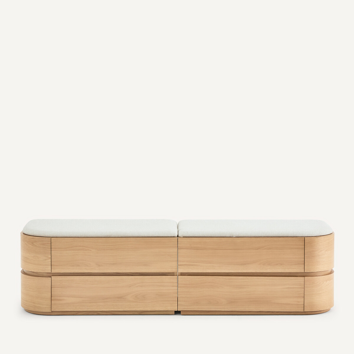 Mueble bajo para armario modular en chapa de roble, EVORIA natural, AM.PM