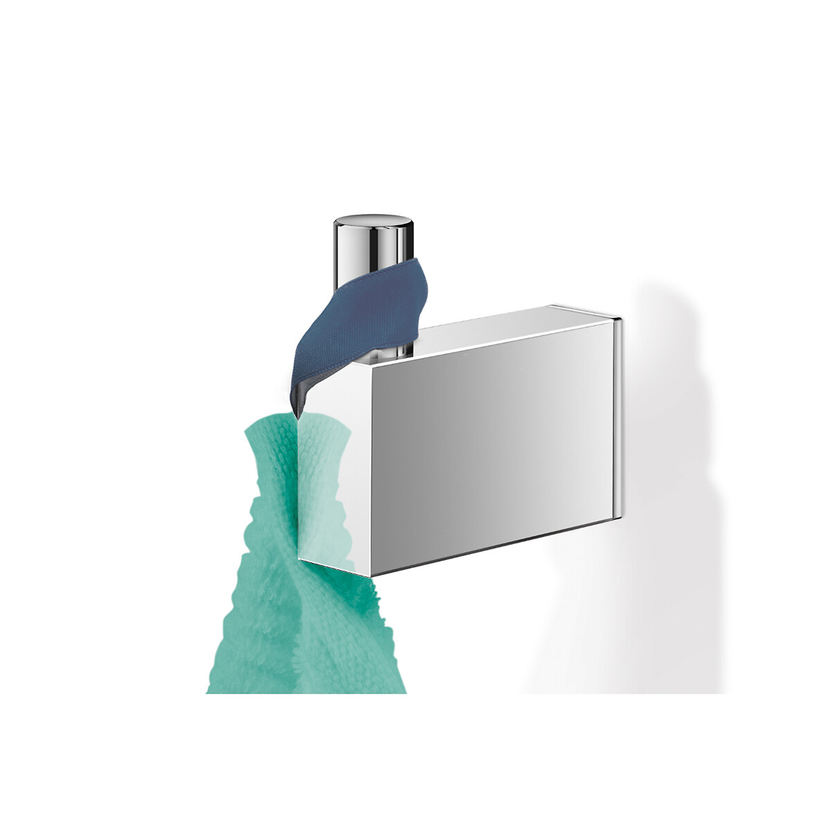 Toalheiro de gancho Linea, ZACK inox brilhante, ZACK
