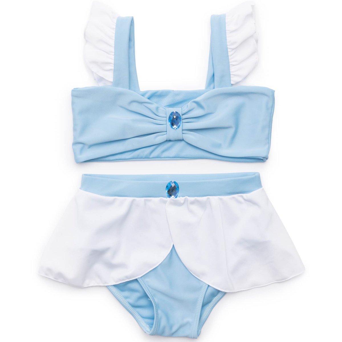 Maillot de bain 2 pièces fille princesse bleu, GREAT PRETENDERS