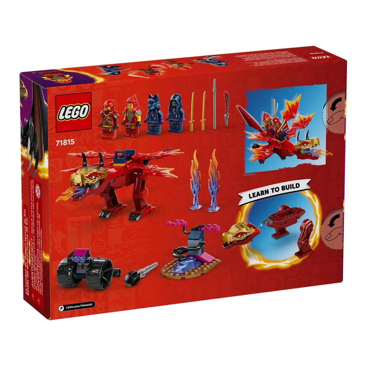 La bataille du dragon source de Kai multicolore, LEGO