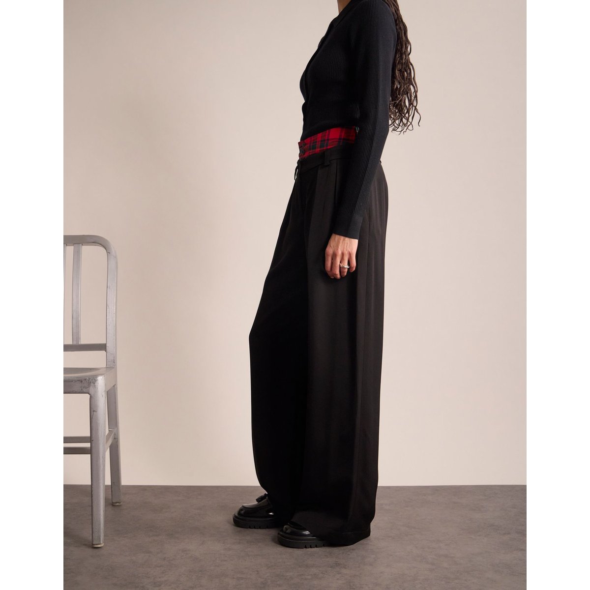 Pantalon Luciano noir, INES DE LA FRESSANGE PARIS
