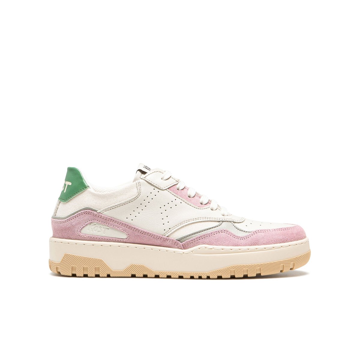 JAYDEN F ECRU+BORDEAUX ecru+rose, KOST