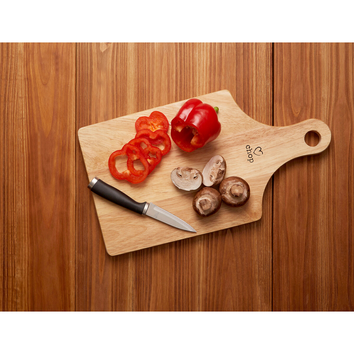 40cm Paddle Chopping Board brown, SO'HOME