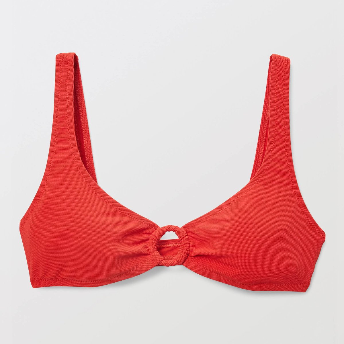 Haut de maillot de bain OLERON rouge, MONOPRIX