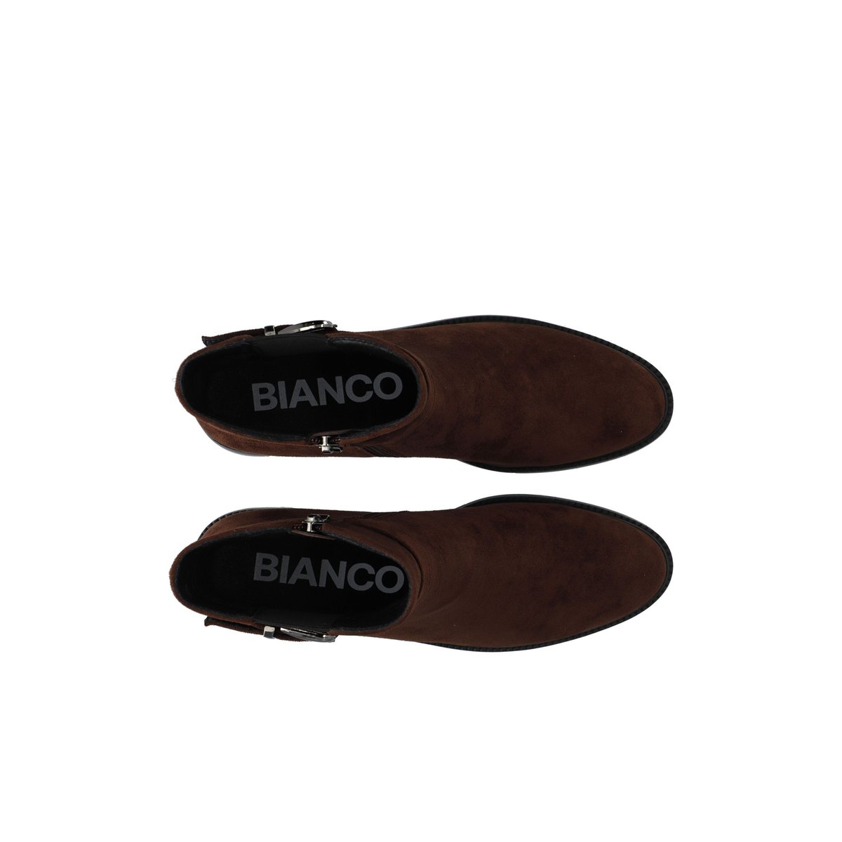 Bottines Chelsea dark brown, BIANCO