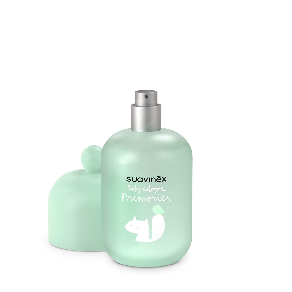 Coffret eau de Cologne pour bébé + peluche vert, SUAVINEX