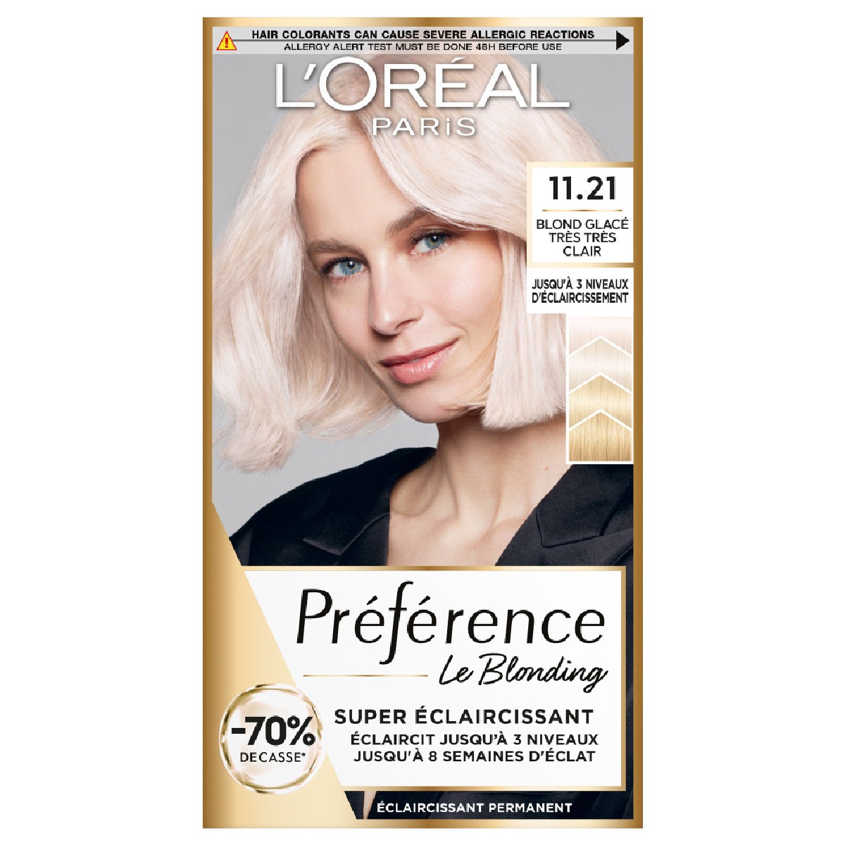 Coloration Permanente Brillance Préférence 11.21 - ultra-clair, L'OREAL PARIS