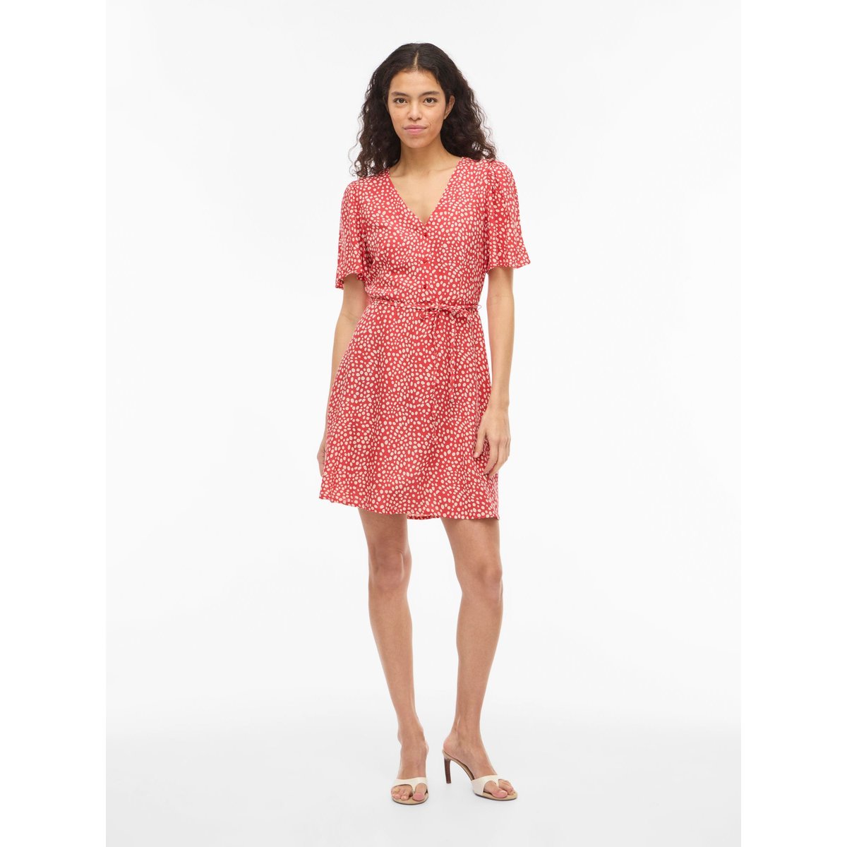 Robe Courte hibiscus, VILA