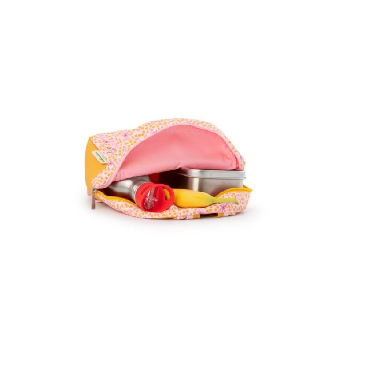 Sac à dos aérien rose, jaune, beige, LILLIPUTIENS