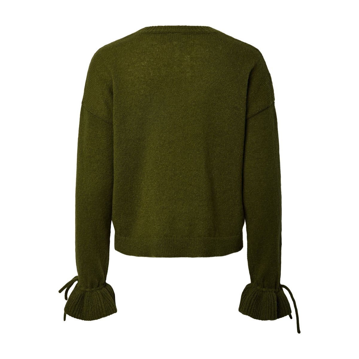 Cardigan En Maille jaune - sphagnum, PIECES