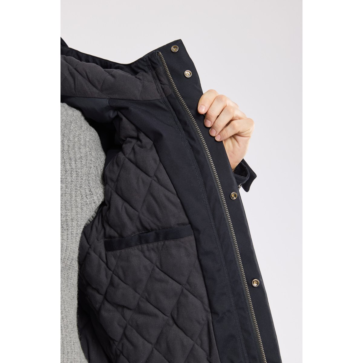 Blouson imperméable et coupe-vent rich navy, ARMOR-LUX