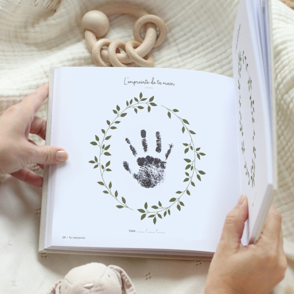 Livre Souvenirs de ton enfance beige, ZÜ
