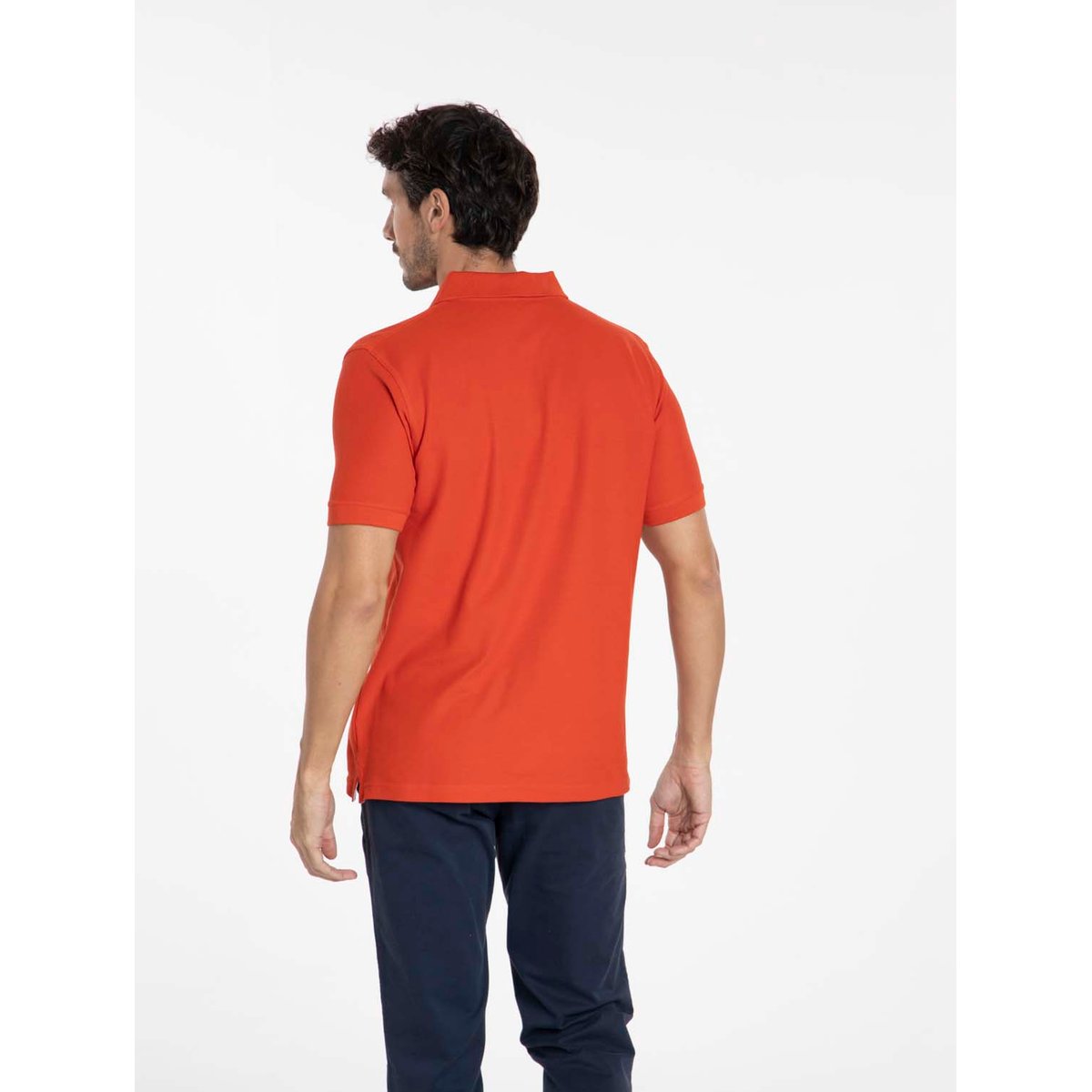 Polos manches courtes en coton ORLY rouge, GENTLEMAN FARMER