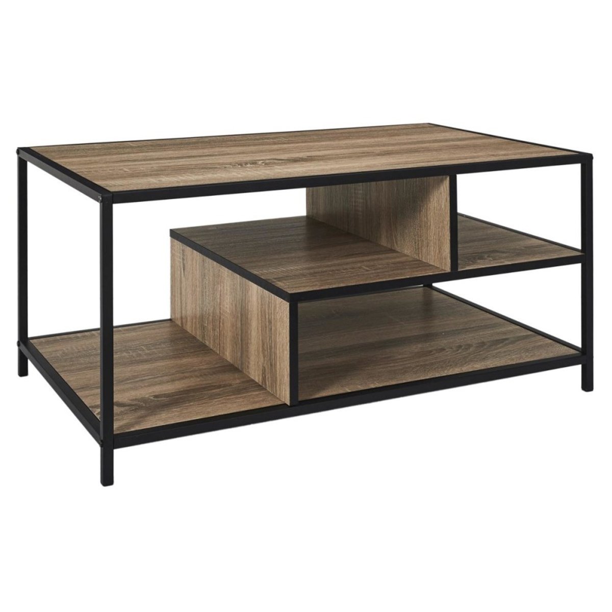 Table basse industrielle marron, DECORATIE