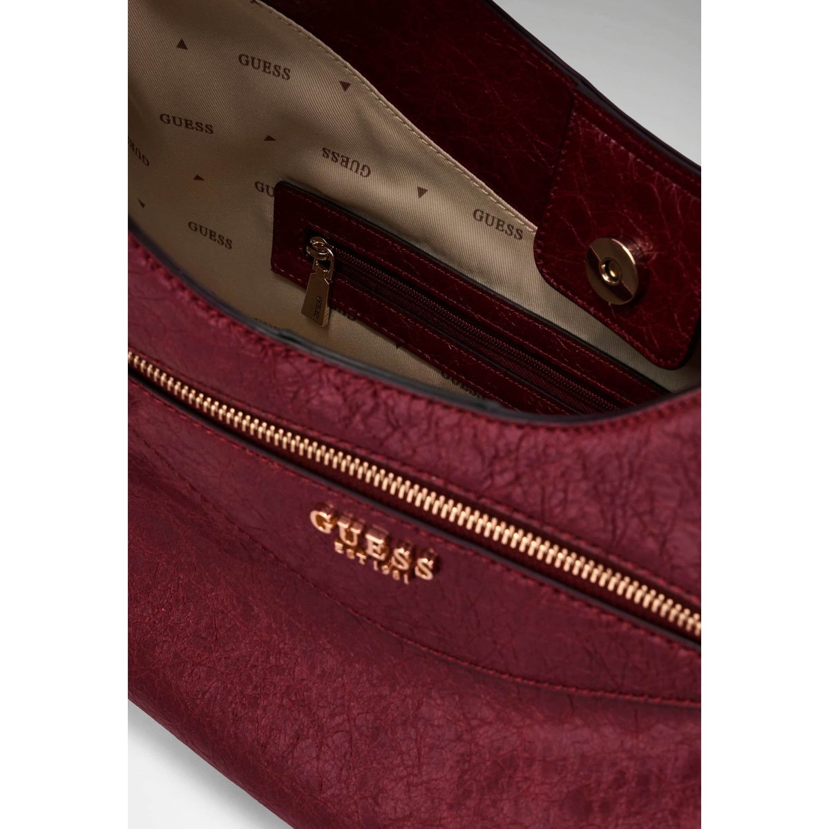 Sac Hobo Antonia rouge, GUESS