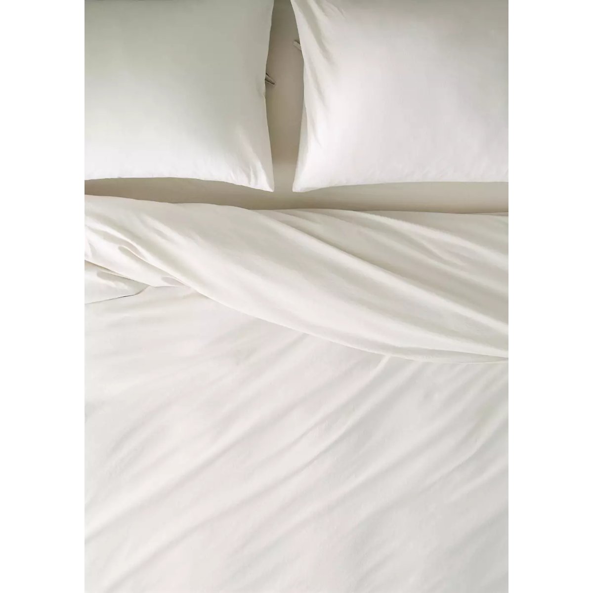 Housse de couette coton lavé lit 150/160 cm sable, MANGO HOME