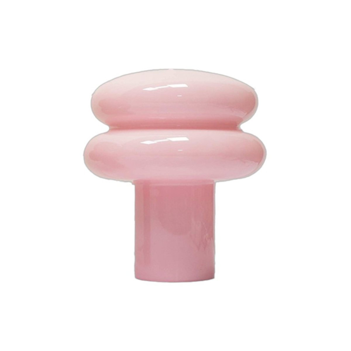 Lampe à poser design verre rose POP rose, MILLUMINE