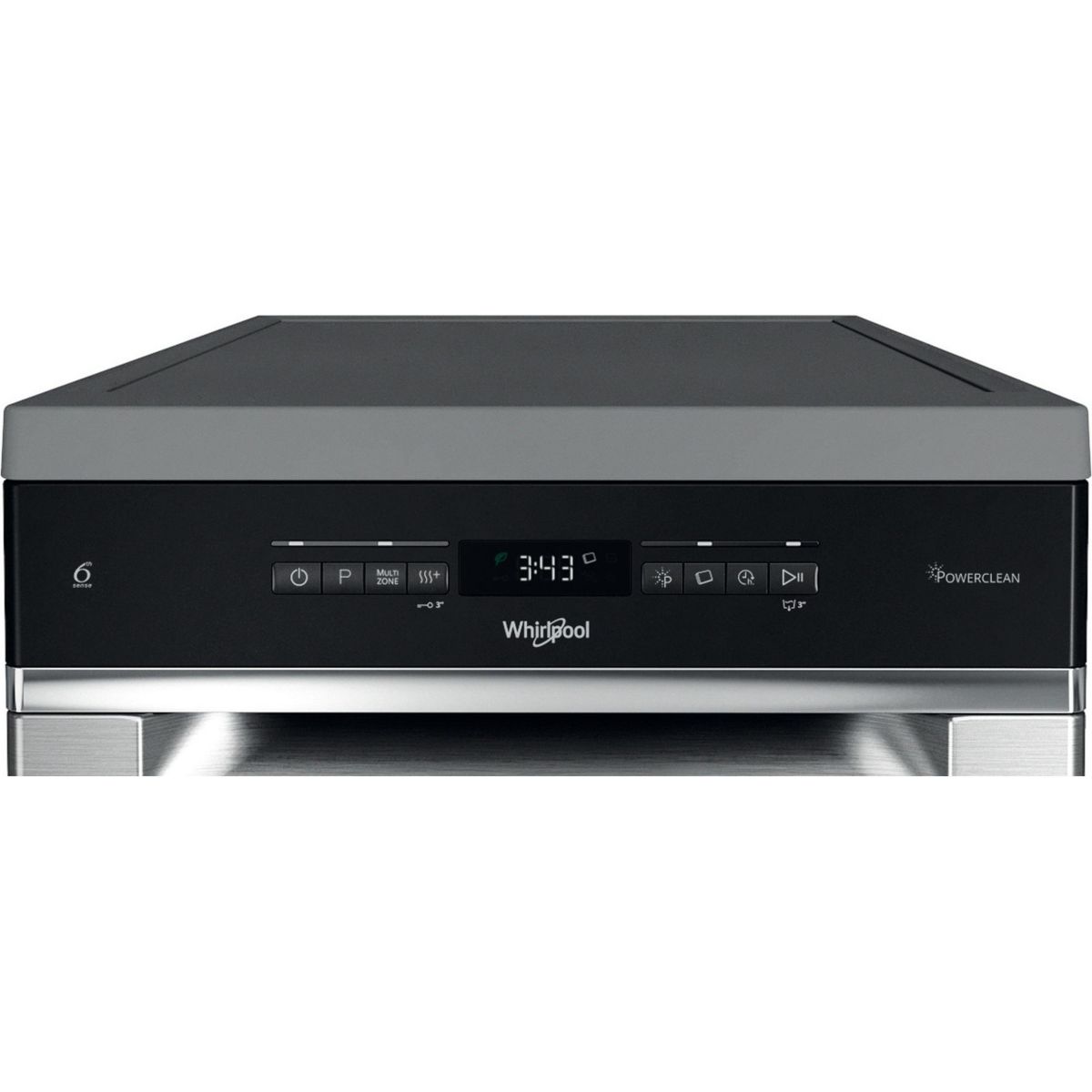 Lave vaisselle 45 cm WH6FB10BS7A0X couleur unique, WHIRLPOOL