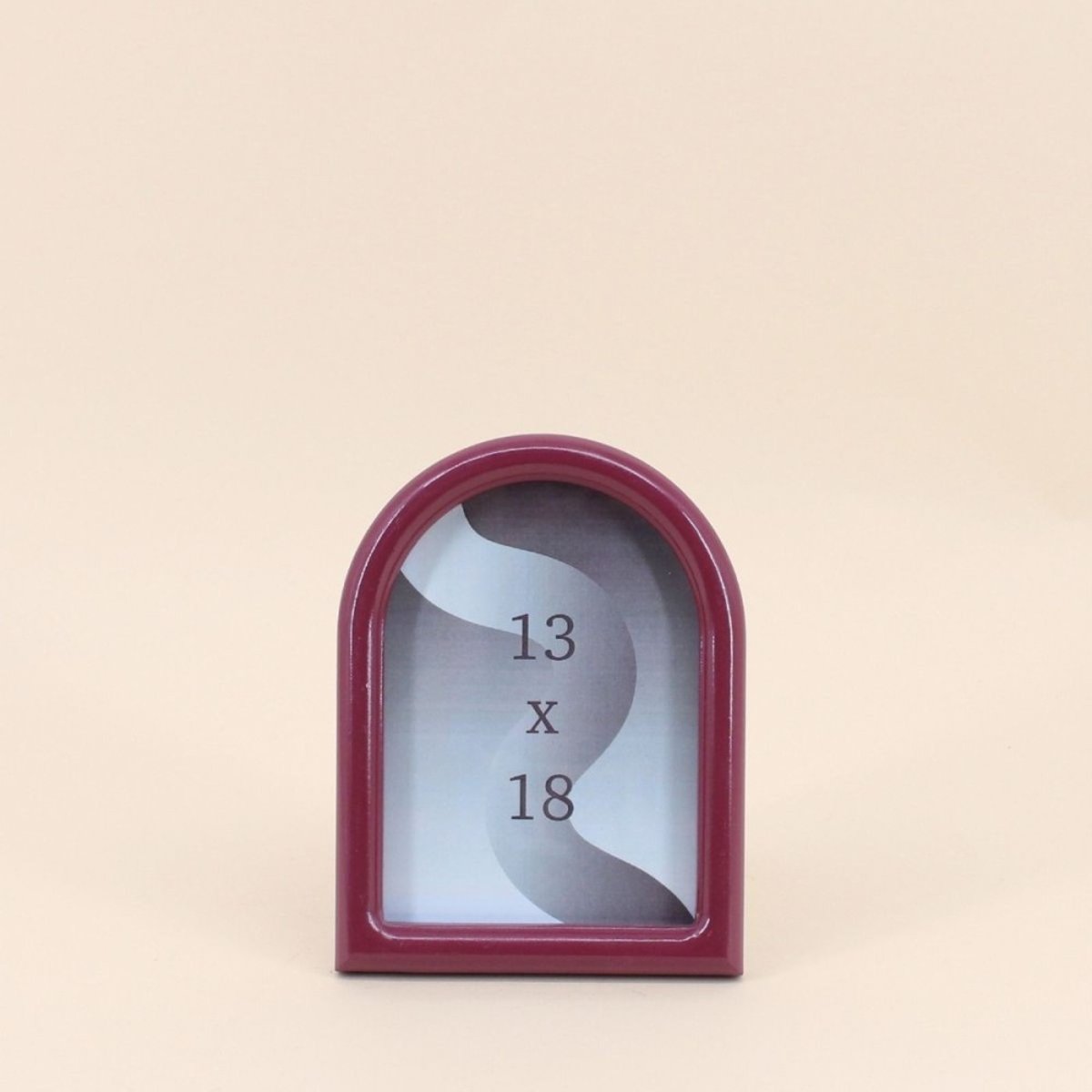 Cadre photo arche 13x18cm bordeau, ORNAMI