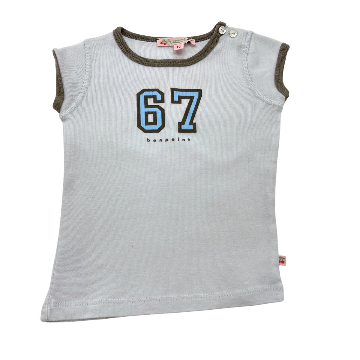 T-shirt bébé - Bon état bleu, BONPOINT