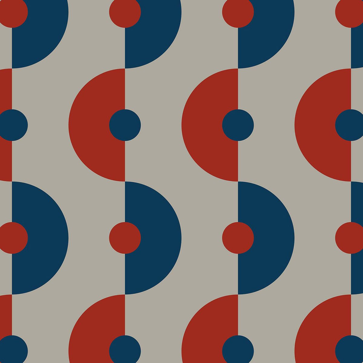 Papier peint, my paris décorative rouge, HEXOA