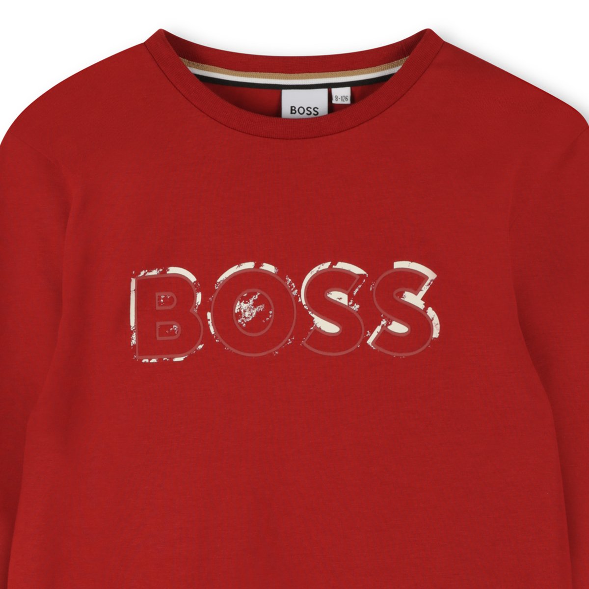 T-shirts à manches longues grenade, BOSS KIDSWEAR