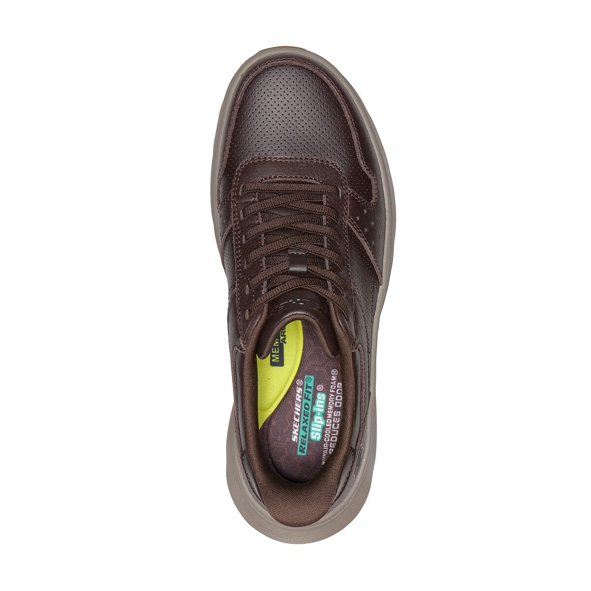 Sapatilhas Slip-Ins Relaxed Fit: GARZA ULTRA - TYRELL chocolate, SKECHERS