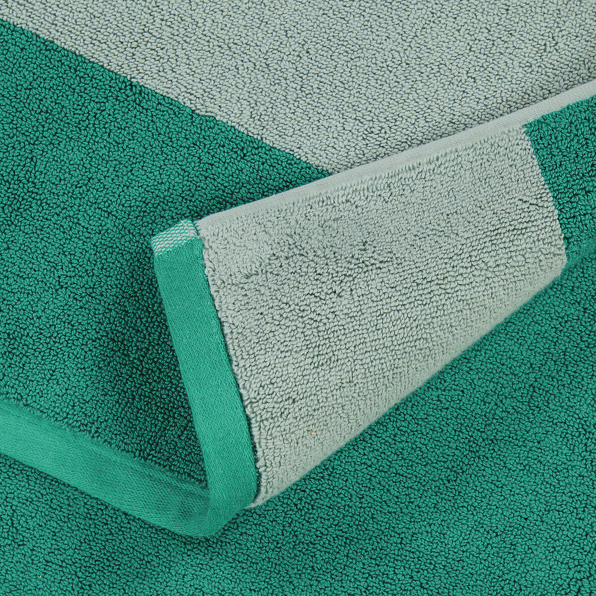 Badmat in badstof 1100 g/m² Tabaka celadon/groen, LA REDOUTE INTERIEURS