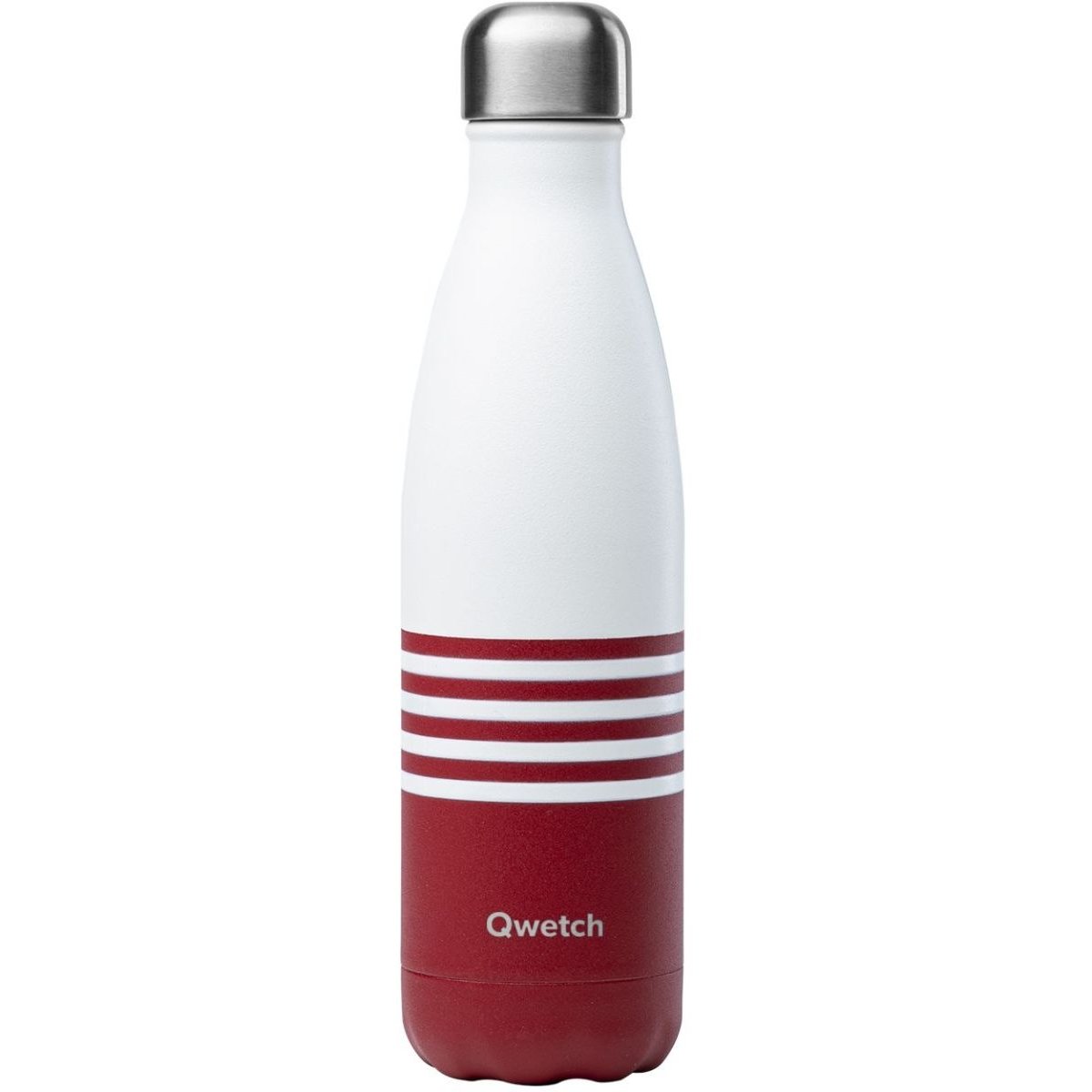 Bouteille isotherme - 50 cl bleu et blanc, QWETCH