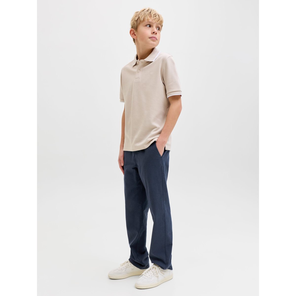 Pantalon Coupe Décontractée navy blazer 1, JACK & JONES JUNIOR