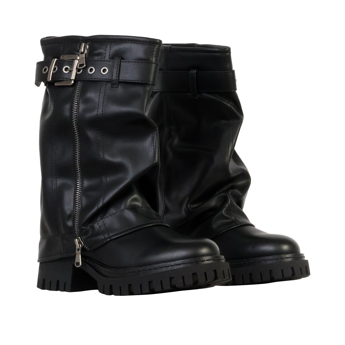 Bottines à Zip noir, ENZA NUCCI