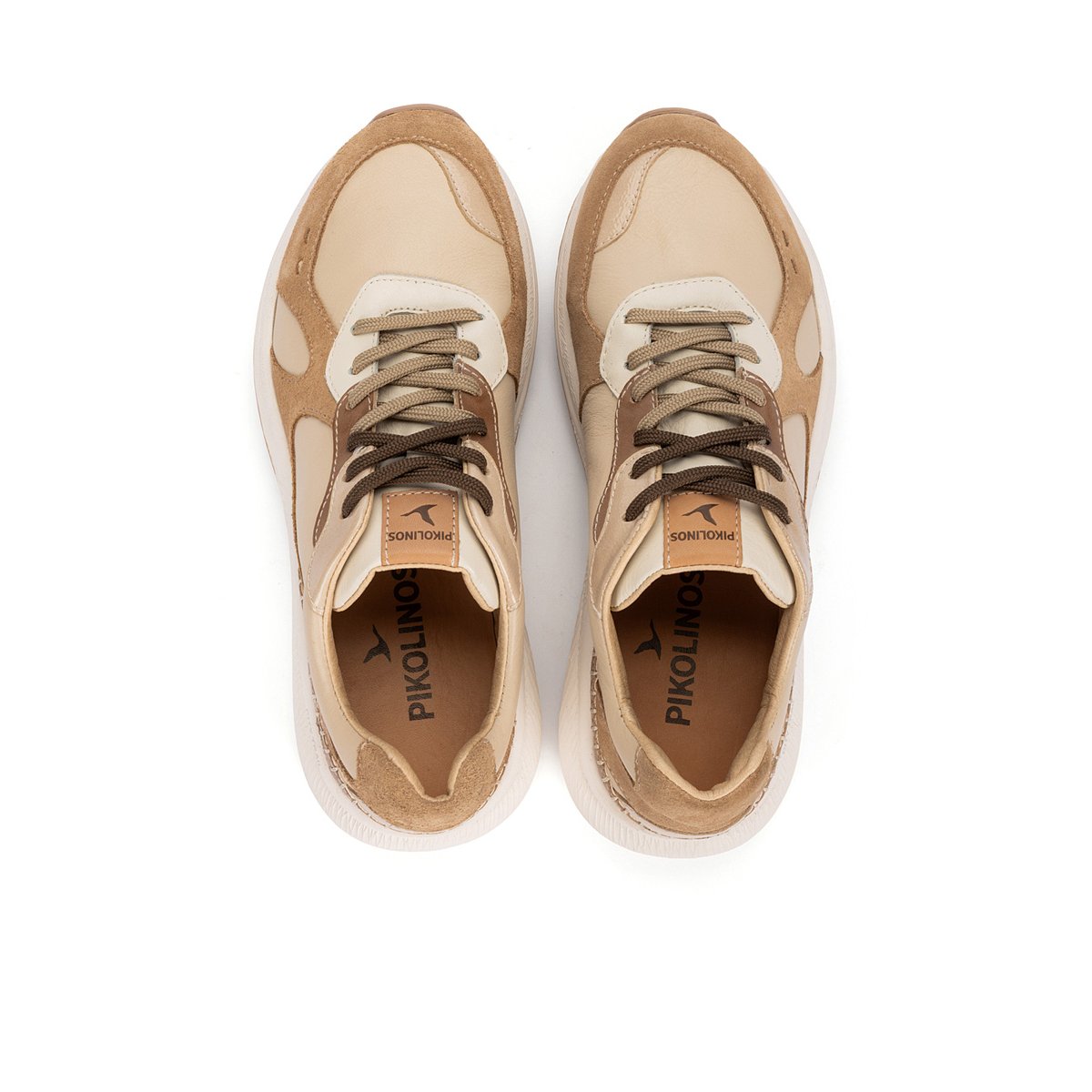 Baskets cuir Albal marfil, PIKOLINOS