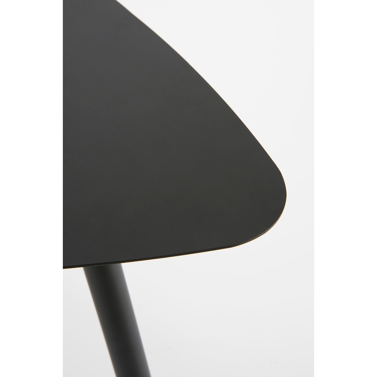 Lot de 2 tables d'appoint noir, MICA DECORATIONS