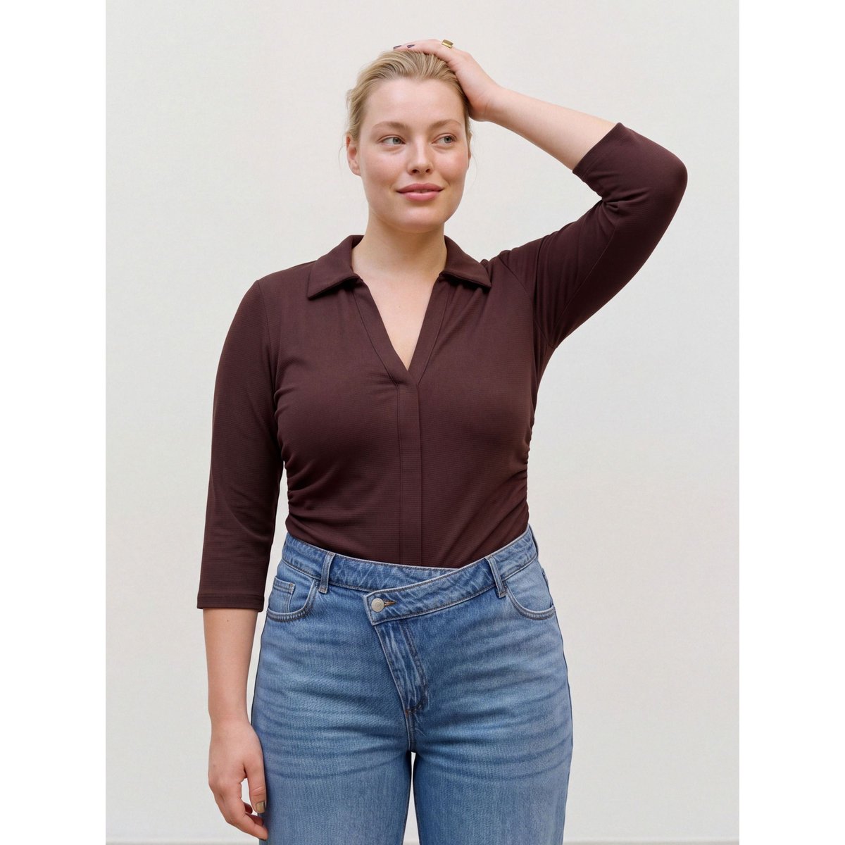 Top marron - chocolate torte 1, VERO MODA