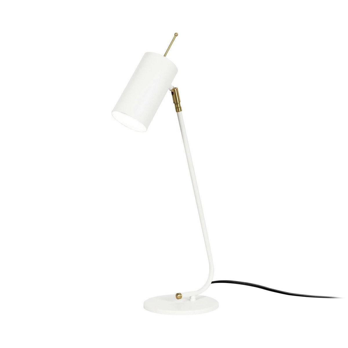 Lampe design chic en métal SFAX blanc, PIER IMPORT