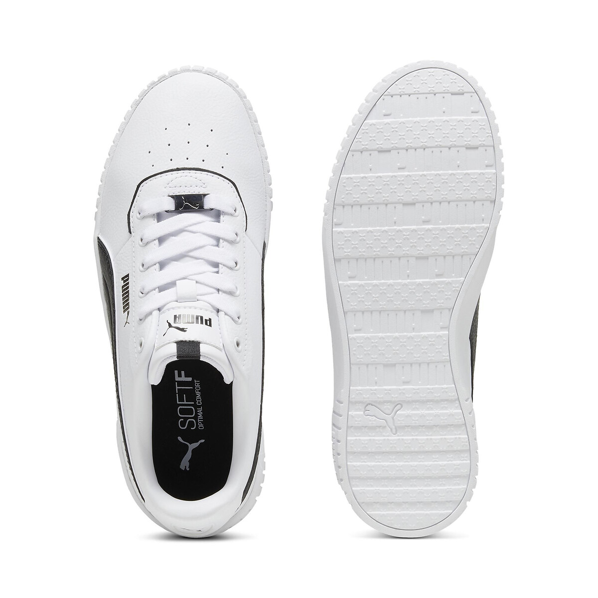 Sneakers Carina 2.0 Lux wit/zwart, PUMA