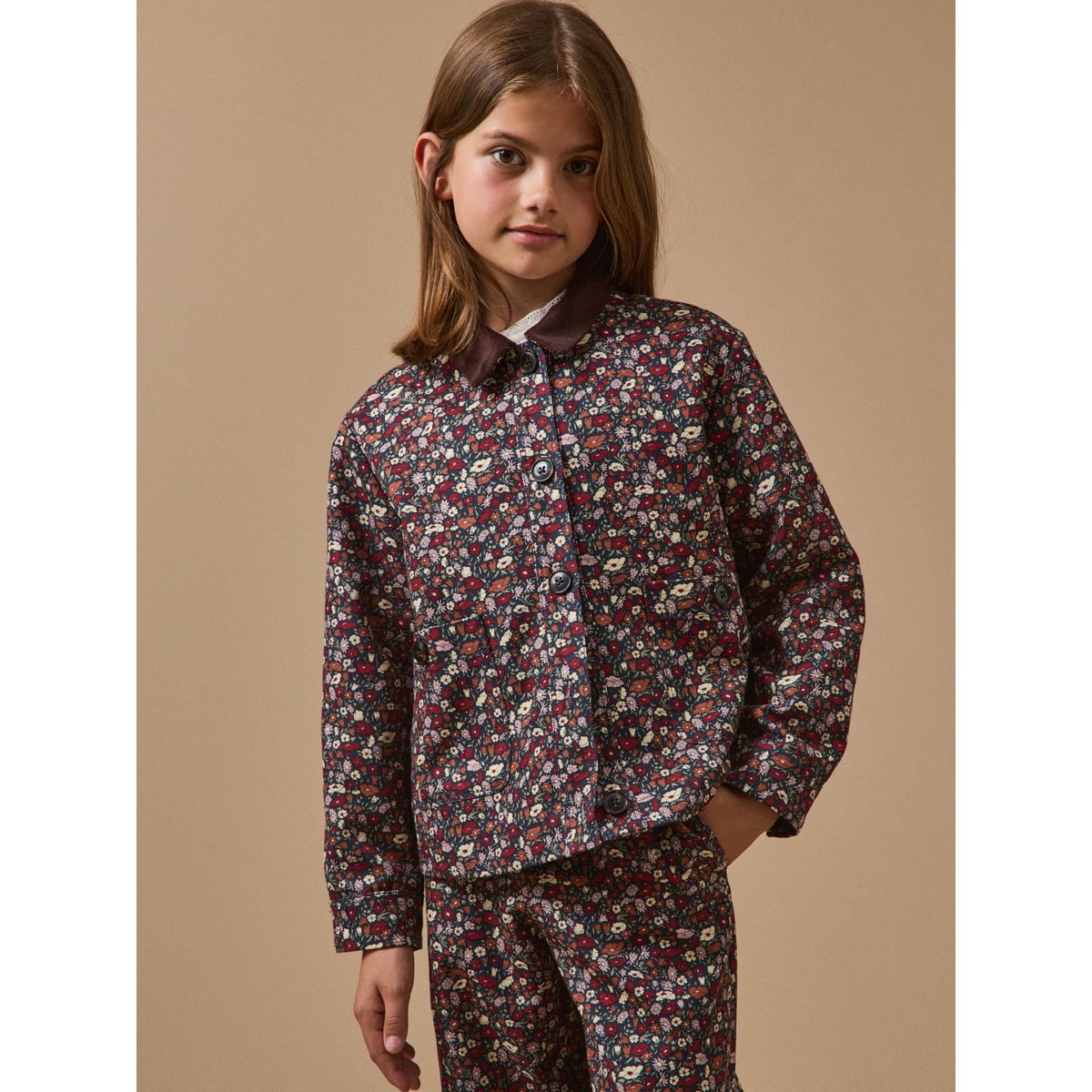Veste Petal&Daisy - Made with Liberty Fabrics liberty petal and daisy, CYRILLUS